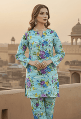 Sapphire 2-PCS ALLOVER PRINTED MID SEASON Premium COTTON A09