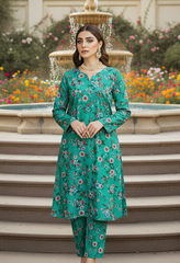 Sapphire 2-PCS ALLOVER PRINTED MID SEASON Premium COTTON A15