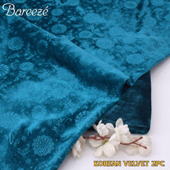 Breeze Korean Velvet 2-Piece Suit Unstitched