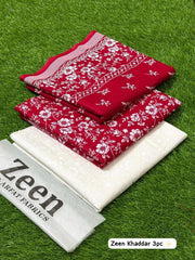 Zeen Khaddar 3PC Suit KH05