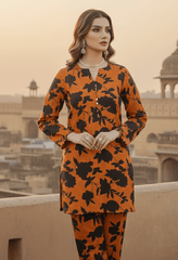 Sapphire 2-PCS ALLOVER PRINTED MID SEASON Premium COTTON A08