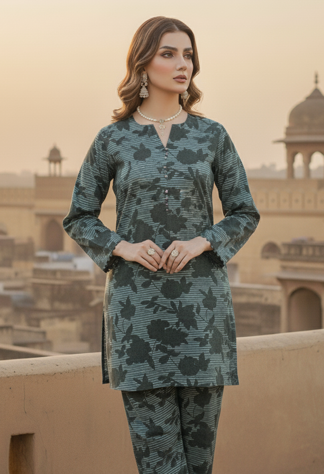 Sapphire 2-PCS ALLOVER PRINTED MID SEASON Premium COTTON A10