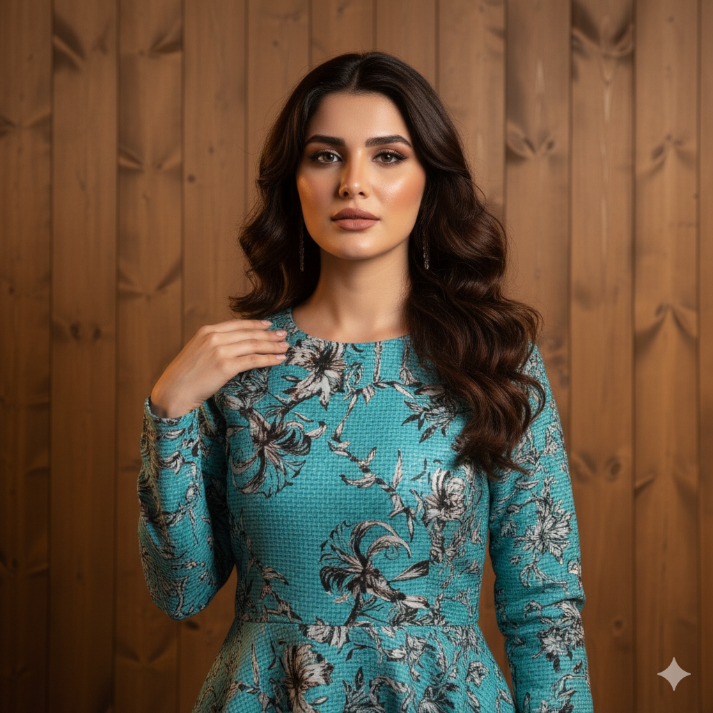 Sapphire 2-PCS ALLOVER PRINTED MID SEASON Premium COTTON 4301