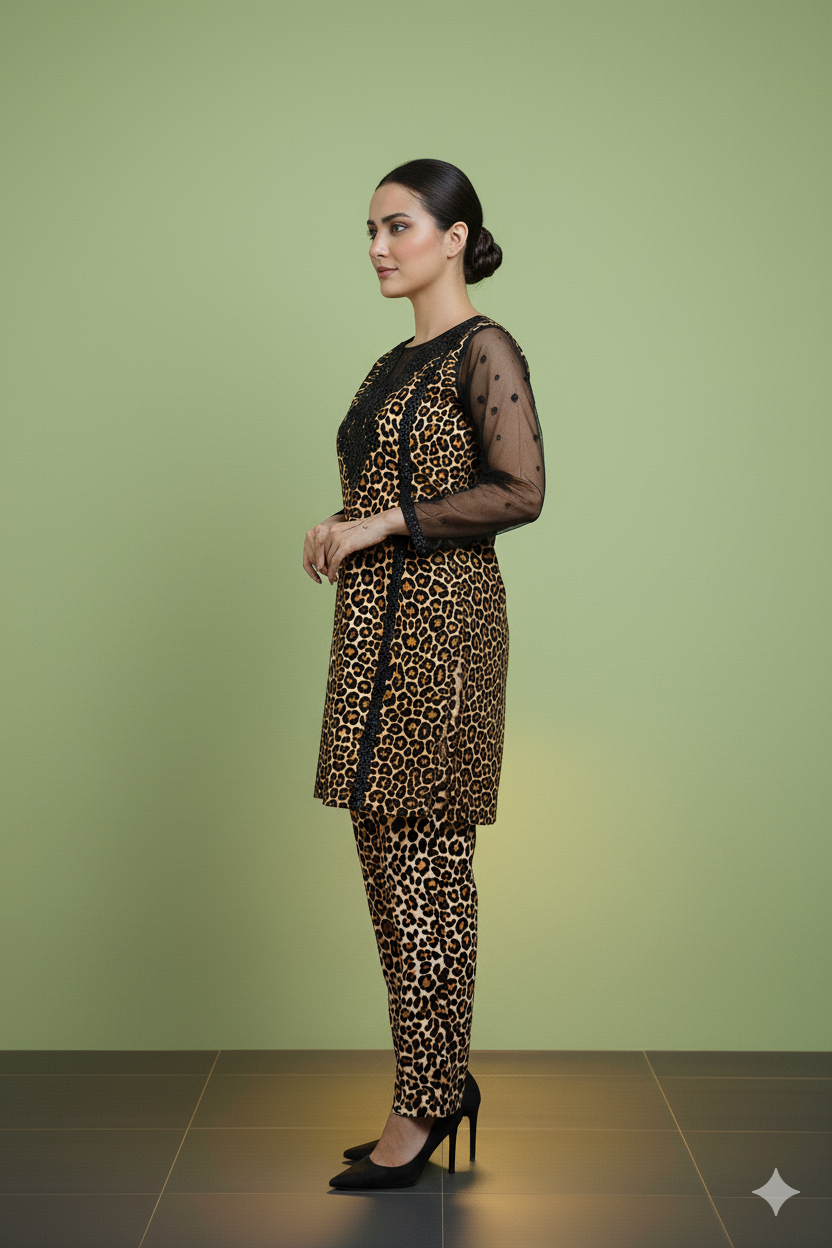 Sapphire 2-PCS ALLOVER PRINTED MID SEASON Premium COTTON 4303