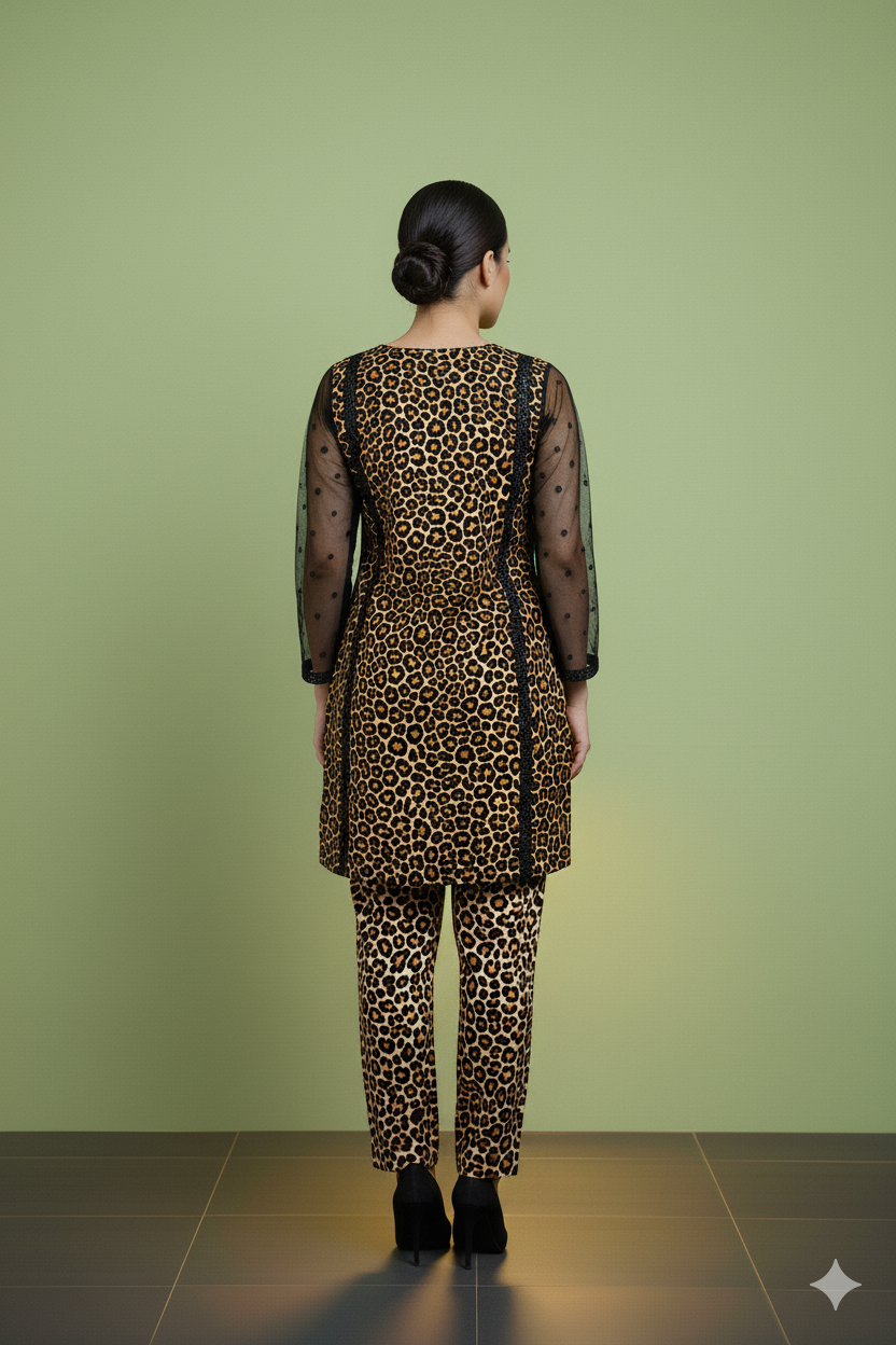 Sapphire 2-PCS ALLOVER PRINTED MID SEASON Premium COTTON 4303