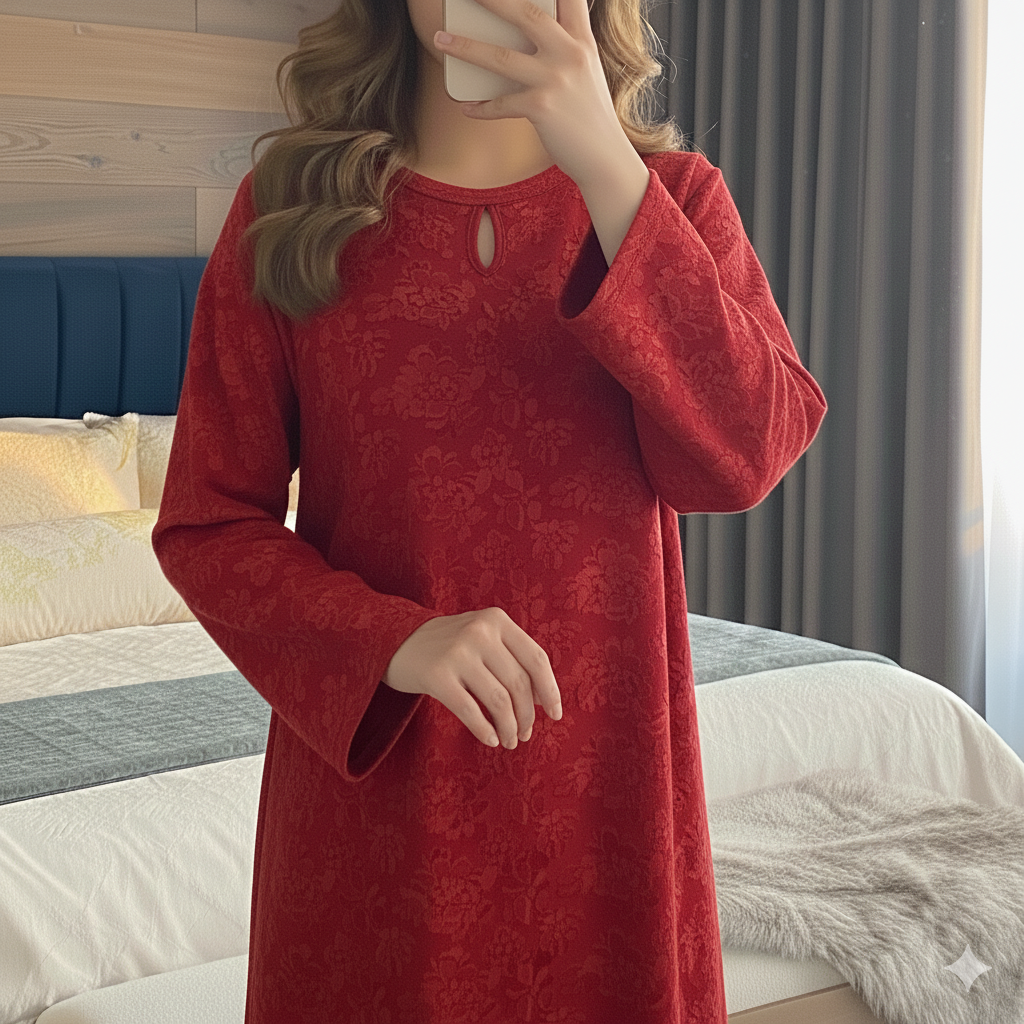 Breeze Korean Velvet 2-Piece Suit Unstitched B01