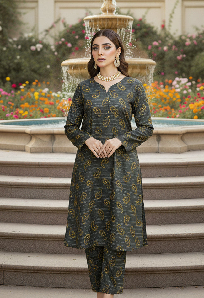 Sapphire 2-PCS ALLOVER PRINTED MID SEASON Premium COTTON A16