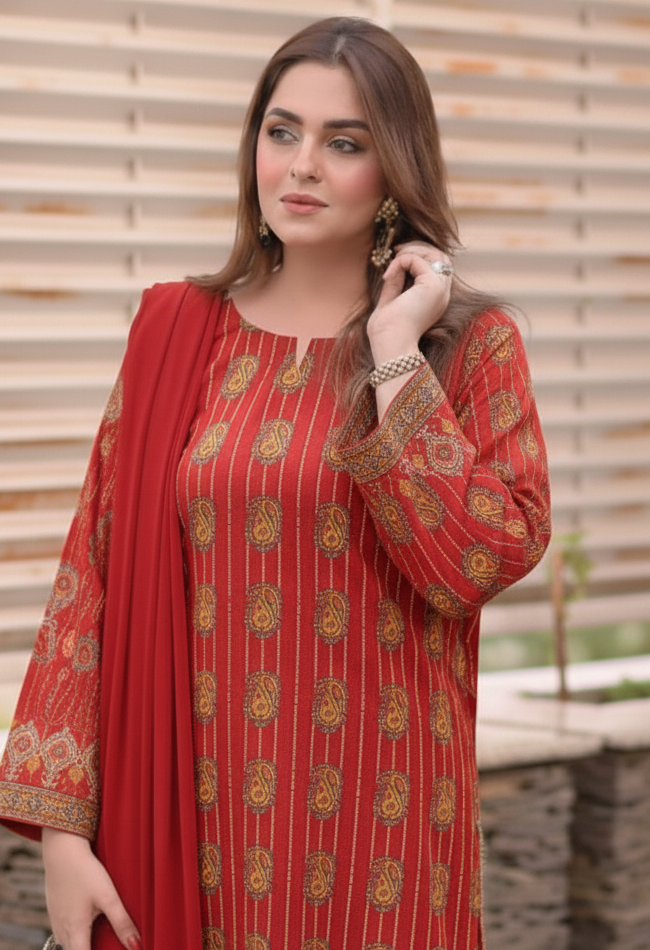 Sapphire 2-PCS ALLOVER PRINTED MID SEASON Premium COTTON A18