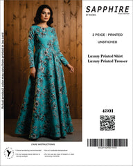 Sapphire 2-PCS ALLOVER PRINTED MID SEASON Premium COTTON 4301