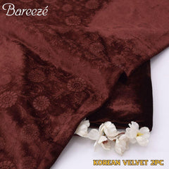 Breeze Korean Velvet 2-Piece Suit Unstitched