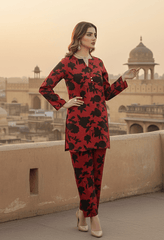 Sapphire 2-PCS ALLOVER PRINTED MID SEASON Premium COTTON A07