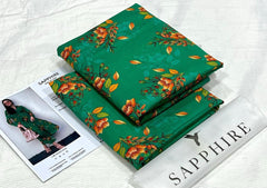 Sapphire Doria Linen All Over 2 PC Suit DL09