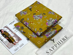 Sapphire Doria Linen All Over 2 PC Suit DL07