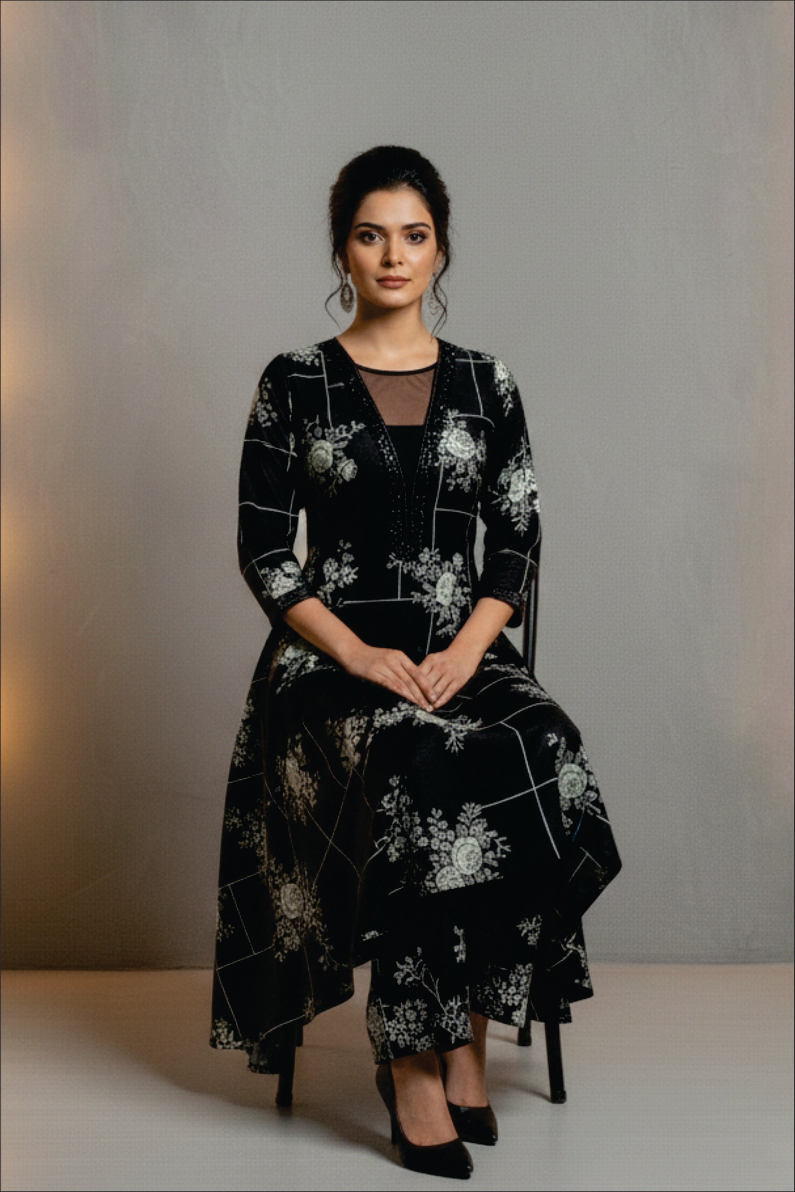 Sapphire 2-PCS ALLOVER PRINTED MID SEASON Premium COTTON 4302