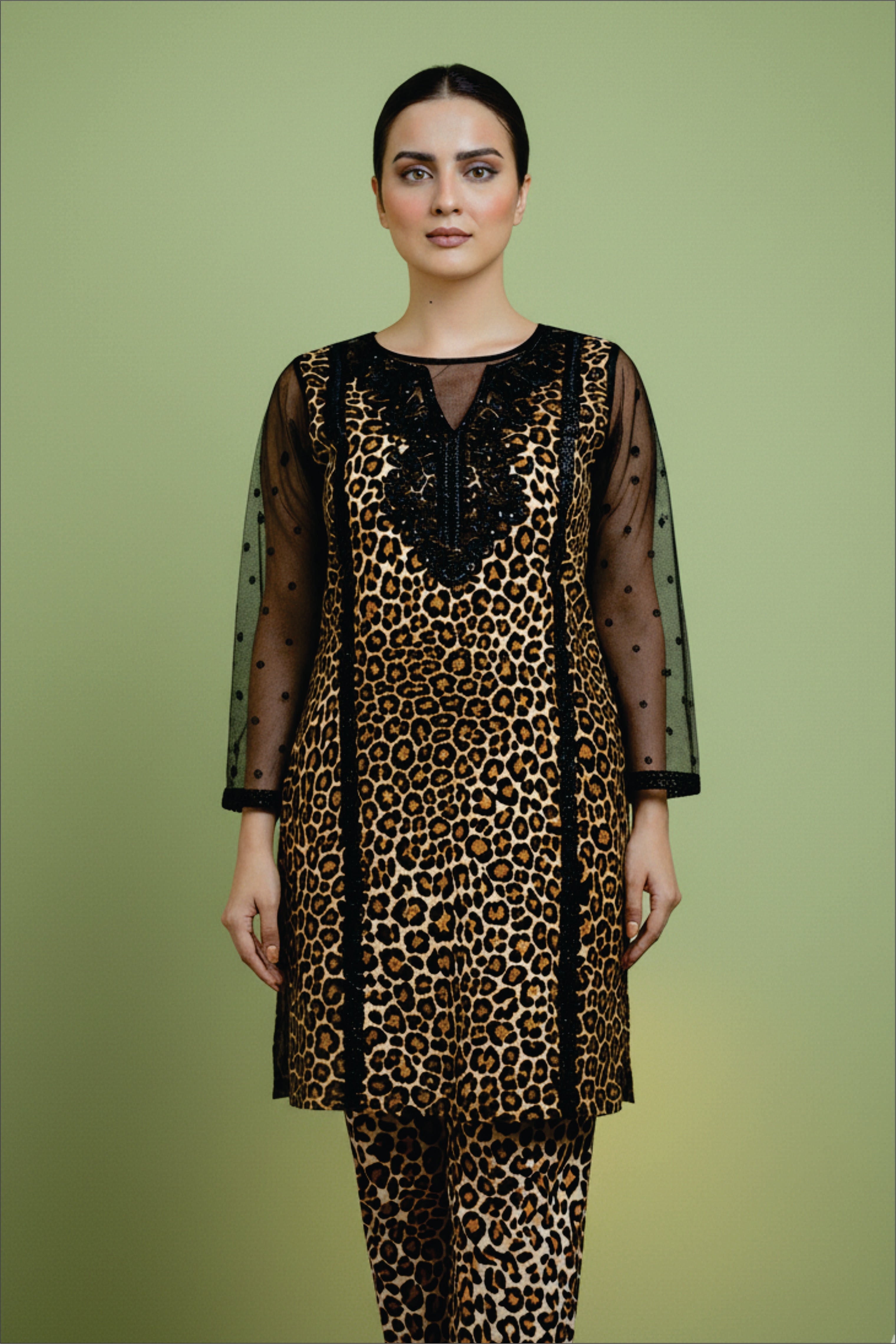 Sapphire 2-PCS ALLOVER PRINTED MID SEASON Premium COTTON 4303